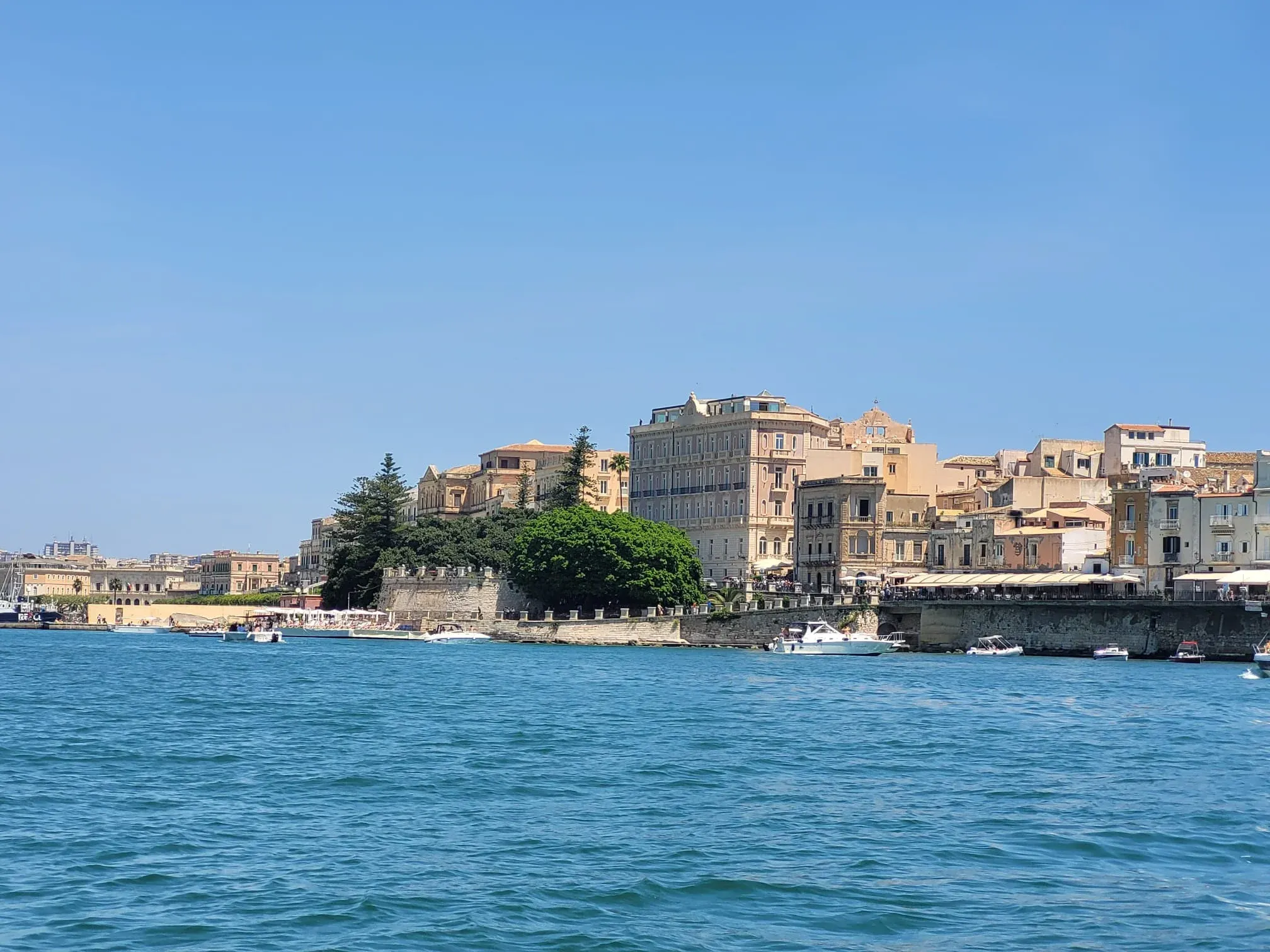 Ortigia dal mare