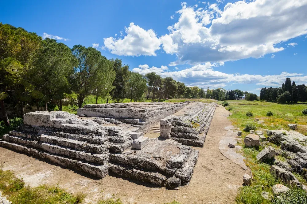 Ara di Ierone II, Parco Archeologico della Neapolis