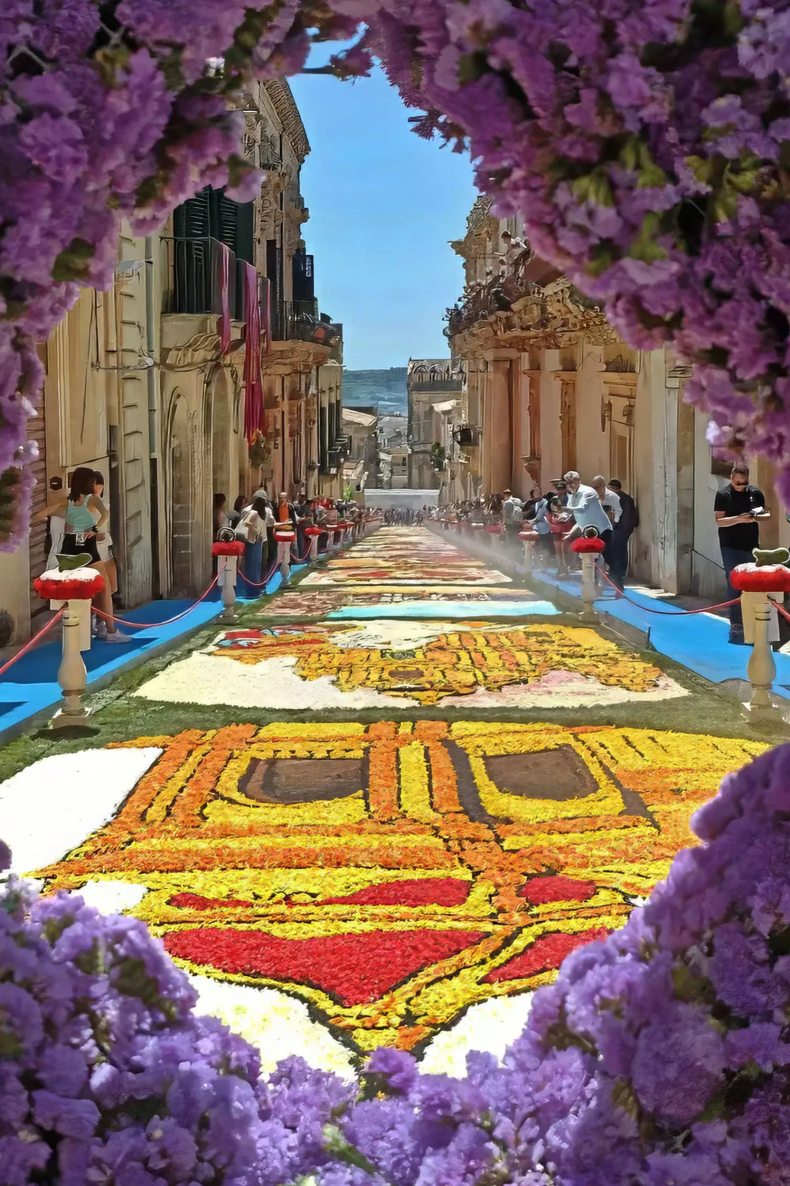 Infiorata di Noto - Via Nicolaci