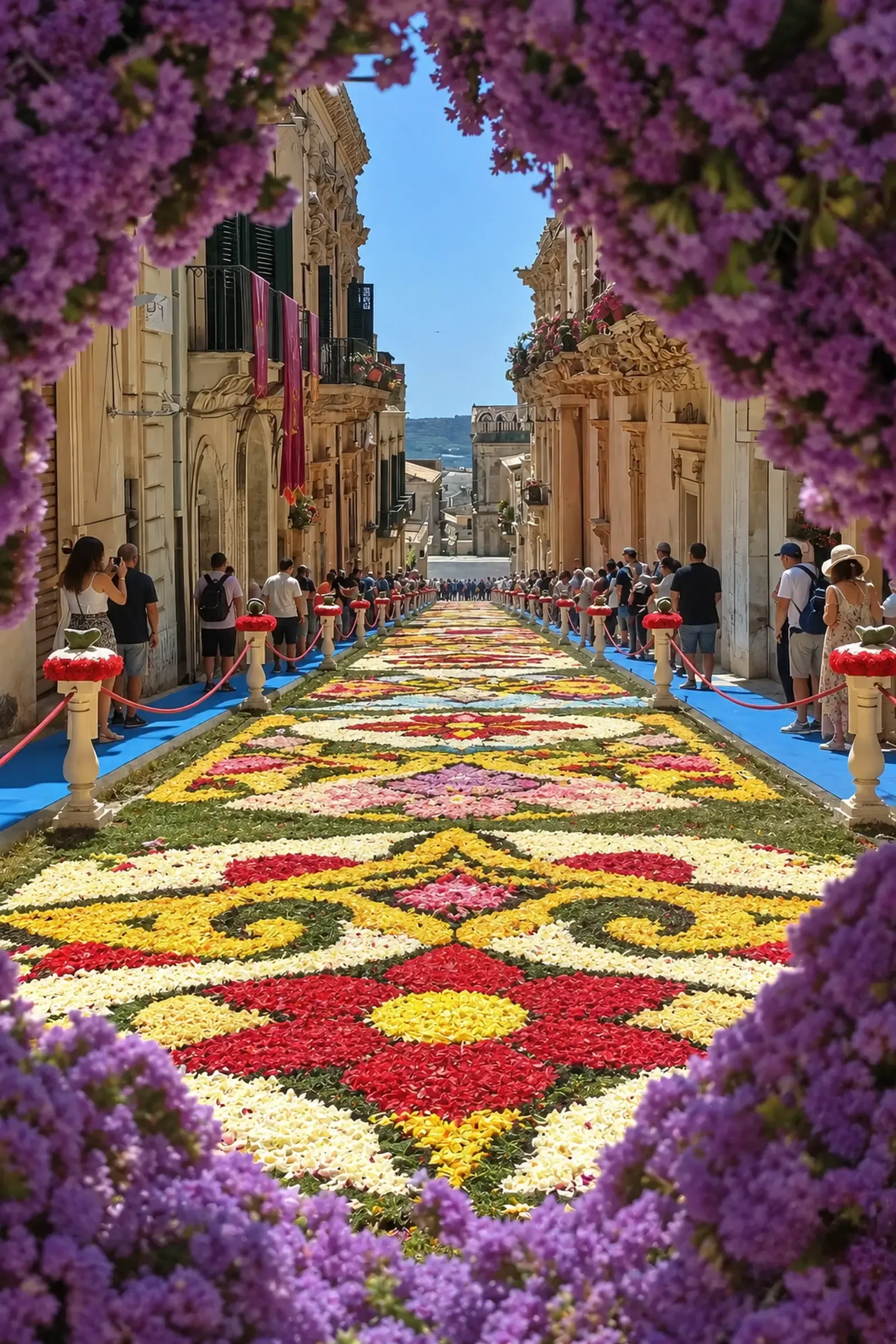 Infiorata di Noto - Via Nicolaci