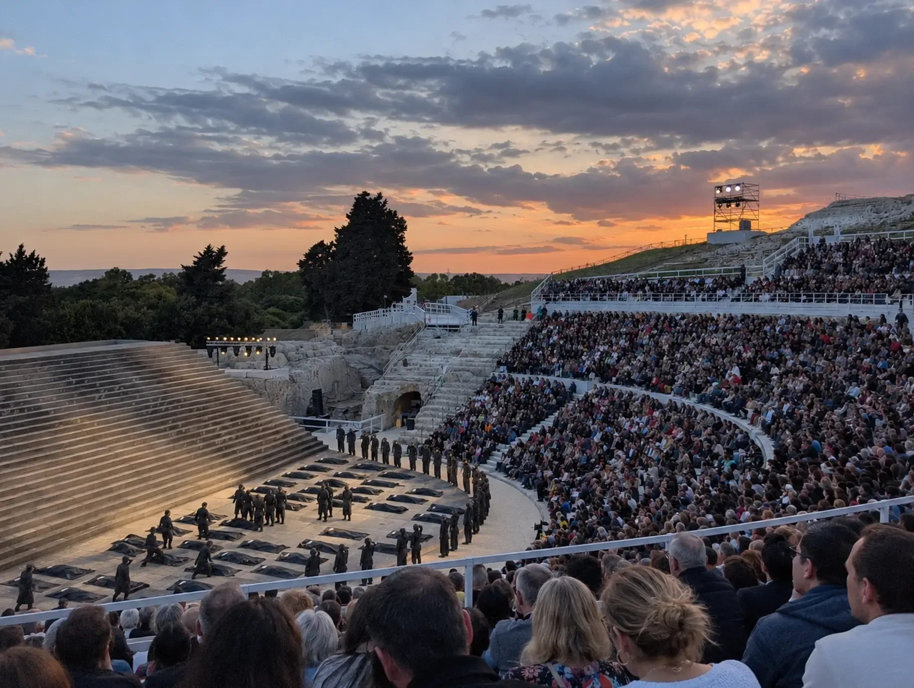 Il Teatro Greco nel Parco della Neapolis
